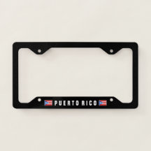 Flagge von Puerto- RicoAuto: Schwarzes