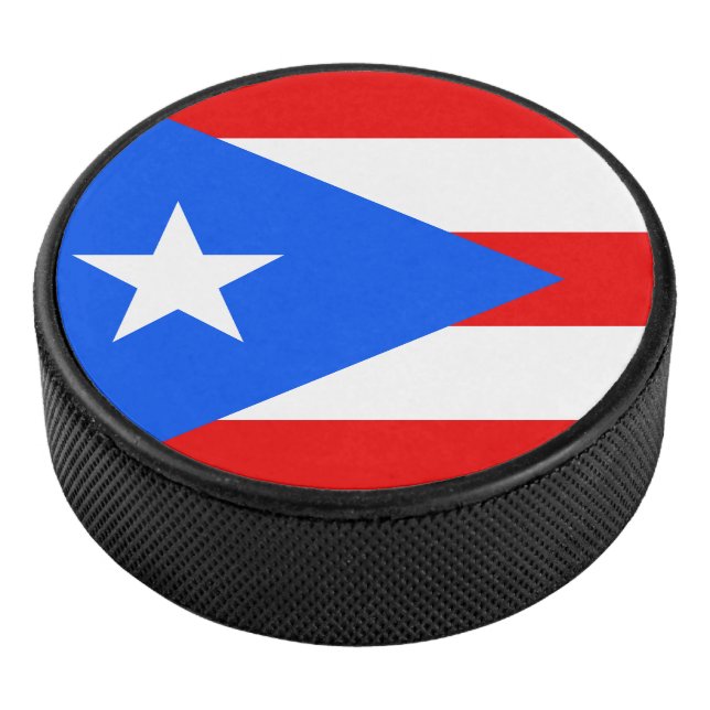 Flagge von Puerto- RicoHockey-Puck Eishockey Puck (3/4)