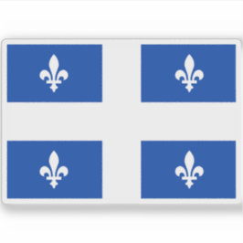 Flagge von Quebec Aufkleber