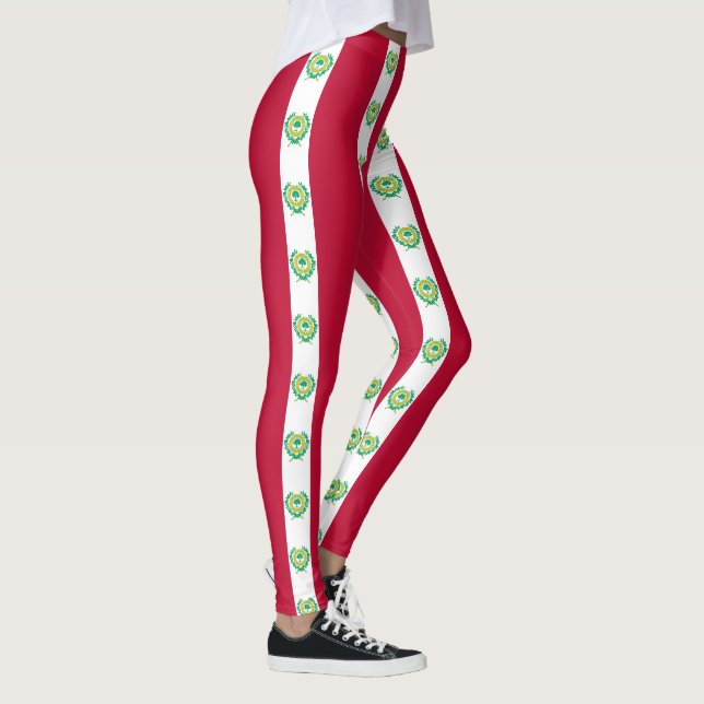Flagge von Raleigh, Leggings von North Carolina (Rechts)