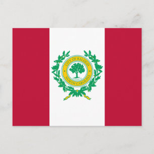 Flagge von Raleigh, North Carolina Postcard Postkarte