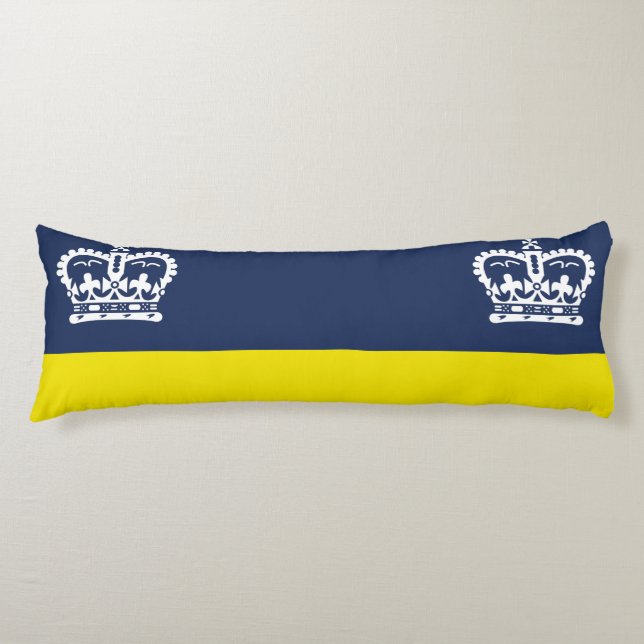 Flagge von Regina, Saskatchewan Kissen (Vorderseite)