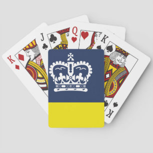 Flagge von Regina, Saskatchewan Spielkarten