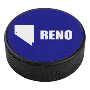 Flagge von Reno, Nevada Hockey Puck