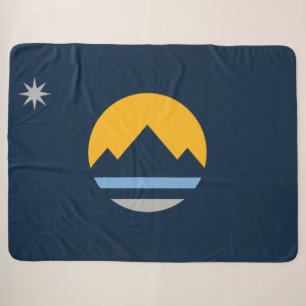 Flagge von Reno (Stadt Nevada) Sherpadecke