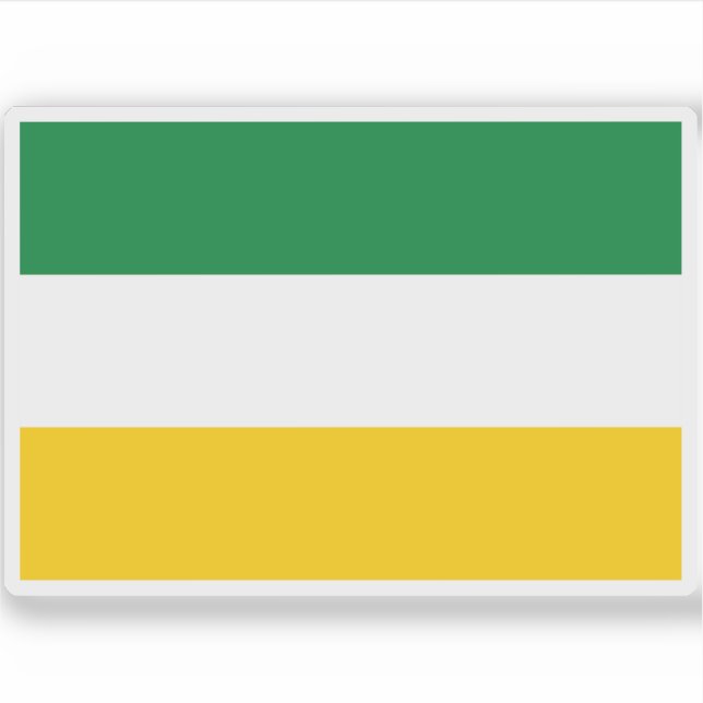 Flagge von República Juliana (1839) Aufkleber (Vorderseite)