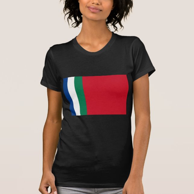 Flagge von Republik Maluku Selatan (SüdMolukken) T-Shirt (Vorderseite)