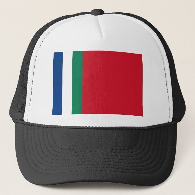 Flagge von Republik Maluku Selatan (SüdMolukken) Truckerkappe (Vorderseite)