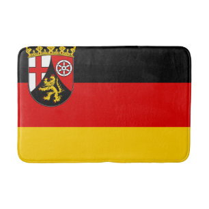 Flagge von Rheinland-Pfalz Badematte