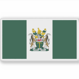 Flagge von Rhodesia (1968-1979), Afrika Aufkleber
