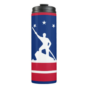 Flagge von Richmond, Virginia Thermal Tumbler Thermosbecher