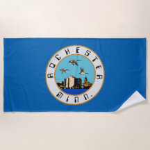 Flagge von Rochester (Minnesota)