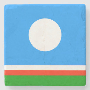 Flagge von Sacha Steinuntersetzer