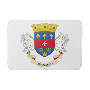 Flagge von Saint-Barthélemy Badematte