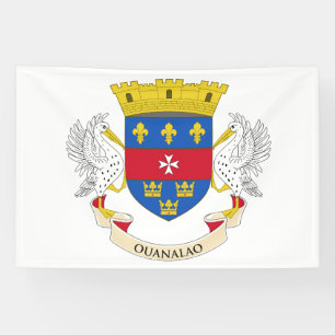 Flagge von Saint-Barthélemy Banner