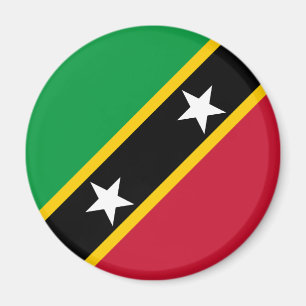 Flagge von Saint Kitts und Nevis Magnet