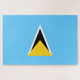 Flagge von Saint Lucia (St. Lucia) (Karibik)