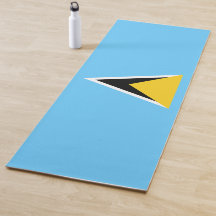 Flagge von Saint Lucia (St. Lucia) (Karibik)