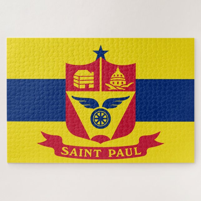 Flagge von Saint Paul (Minnesota) (Horizontal)