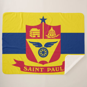 Flagge von Saint Paul (Minnesota) Sherpadecke