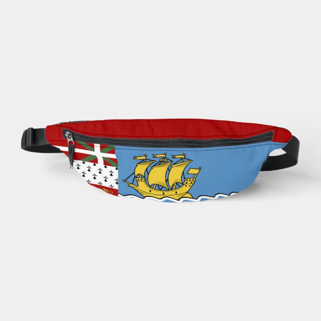 Flagge von Saint Pierre und Miquelon Bauchtasche (Vorderseite)
