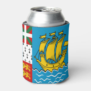 Flagge von Saint Pierre und Miquelon Dosenkühler