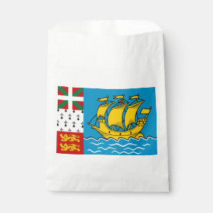 Flagge von Saint-Pierre und Miquelon Geschenktütchen