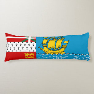 Flagge von Saint-Pierre und Miquelon Seitenschläferkissen