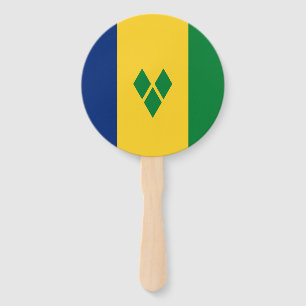Flagge von Saint Vincent Fächer