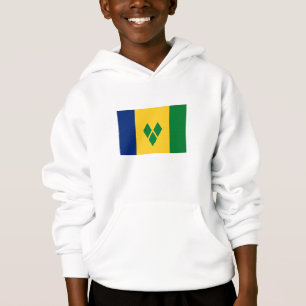 Flagge von Saint Vincent Hoodie