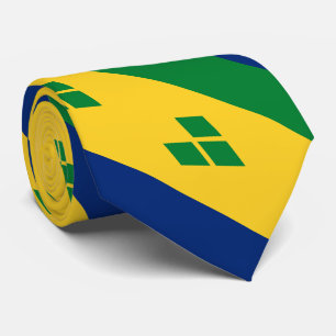 Flagge von Saint Vincent Krawatte