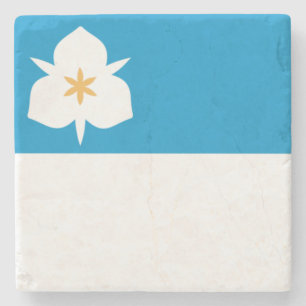 Flagge von Salt Lake City (Utah) Steinuntersetzer