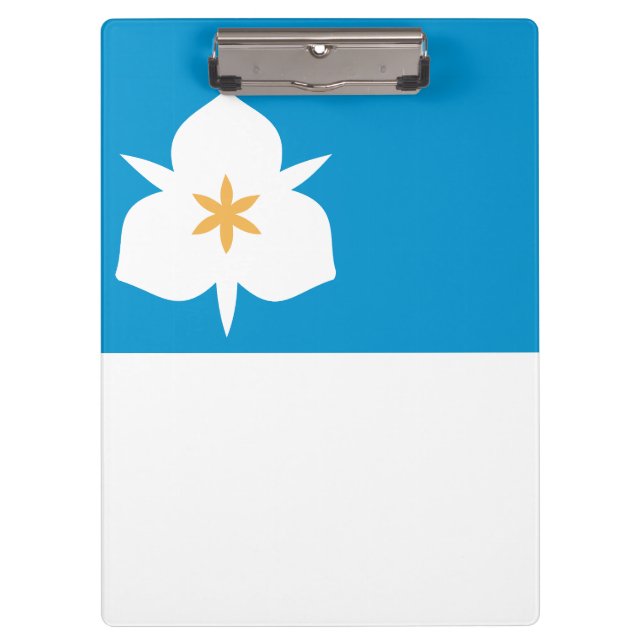 Flagge von Salt Lake City, UtahParty Hat Klemmbrett (Vorderseite)