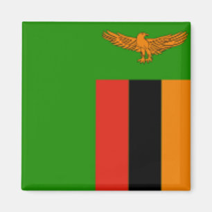 Flagge von Sambia Magnet