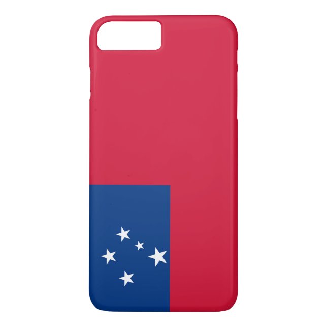 Flagge von Samoa Case-Mate iPhone Hülle (Rückseite)