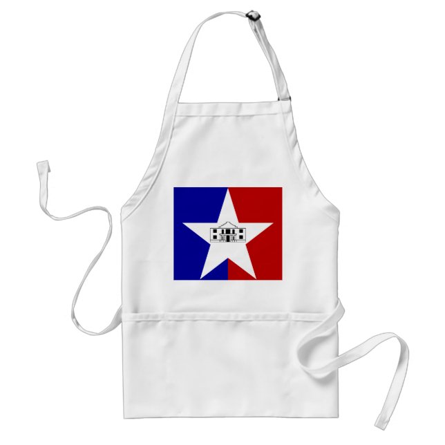 Flagge von San Antonio, Texas Adult Schürze (Vorne)