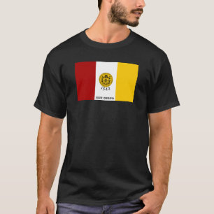 Flagge von San Diego, Kalifornien T-Shirt