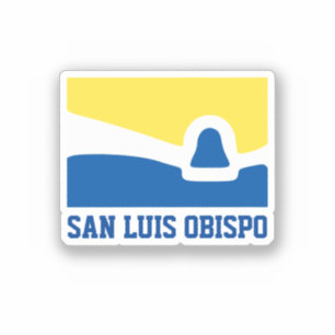 Flagge von San Luis Obispo, Kalifornien Aufkleber