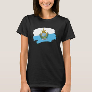 Flagge von San Marino 2 T-Shirt