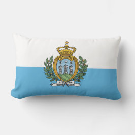 Flagge von San Marino Lendenkissen