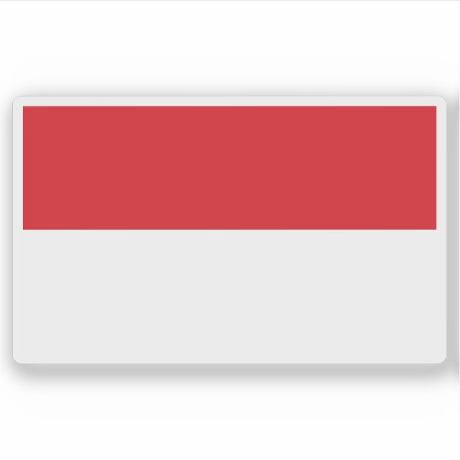 Flagge von San Ramón (San Ramon), Costa Rica Aufkleber (Vorderseite)