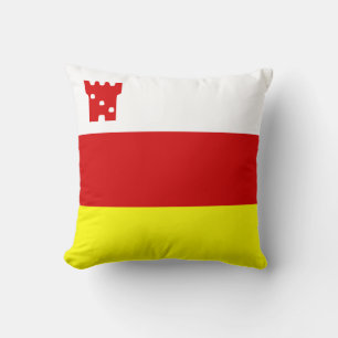 Flagge von Santa Barbara, Kalifornien Keuchkissen Kissen