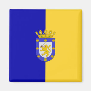 Flagge von Santiago (Chile) Magnet