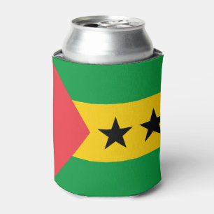 Flagge von São Tomé und Príncipe Dosenkühler