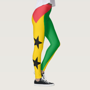 Flagge von São Tomé und Principe Leggings