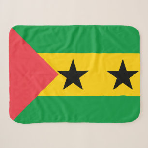 Flagge von São Tomé und Príncipe Sherpadecke