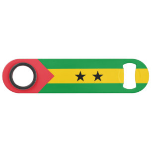 Flagge von São Tomé und Principe Speed Flaschenöffner