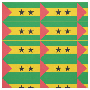 Flagge von São Tomé und Príncipe Stoff