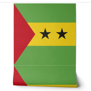 Flagge von São Tomé und Principe Tapete