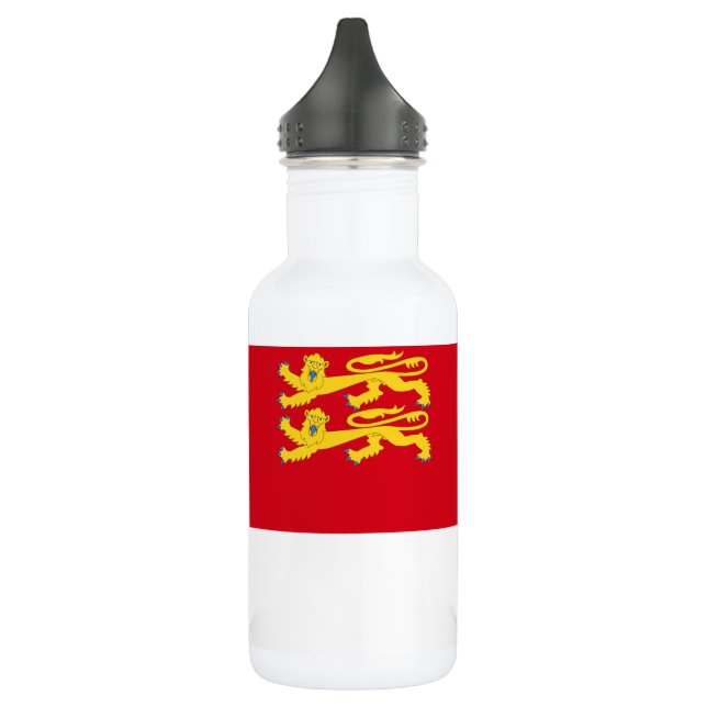 Flagge von Sark Edelstahlflasche (Links)